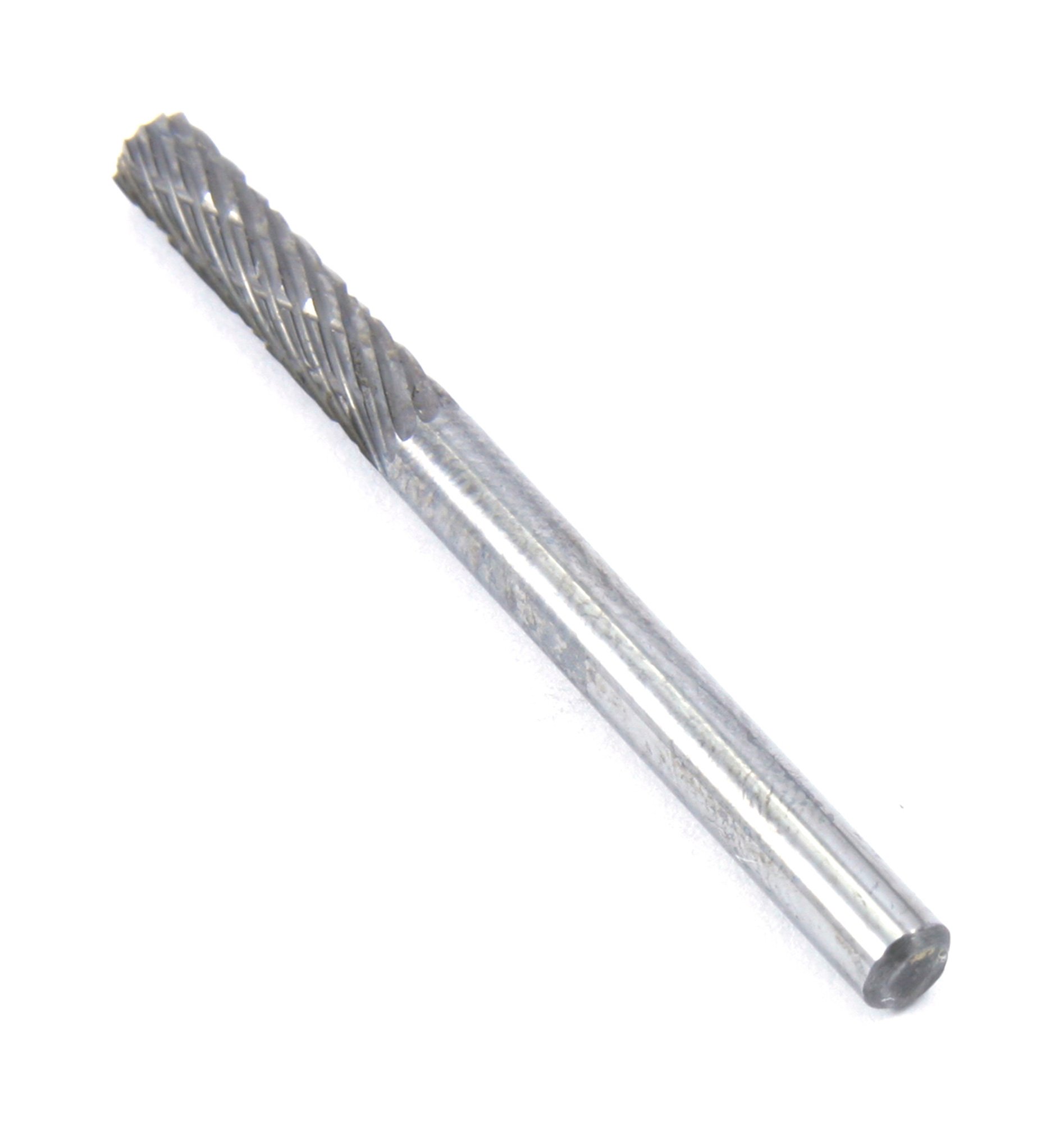 Forney 60140 carburo de tungsteno Burr con 1/8-inch Vástago, cilíndrica, 1/8-inch