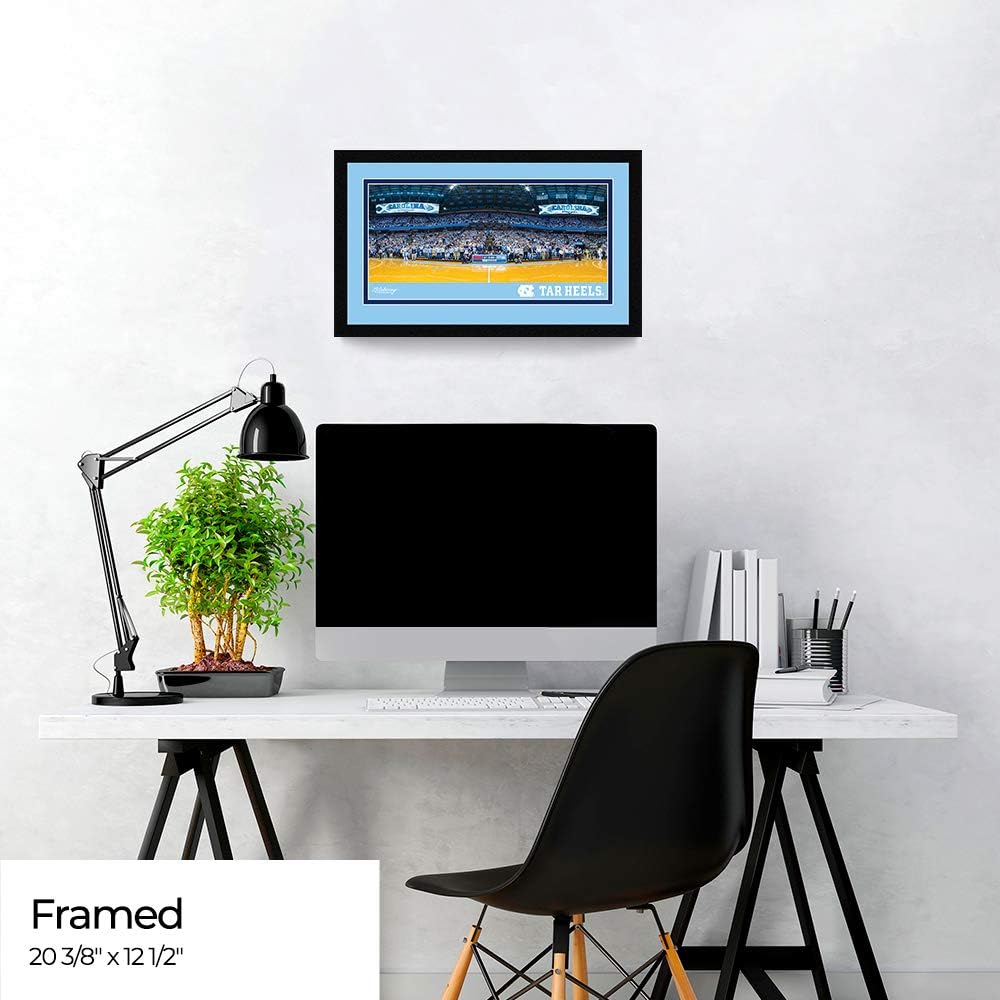 North Carolina Basketball - Framed Panoramic Picture