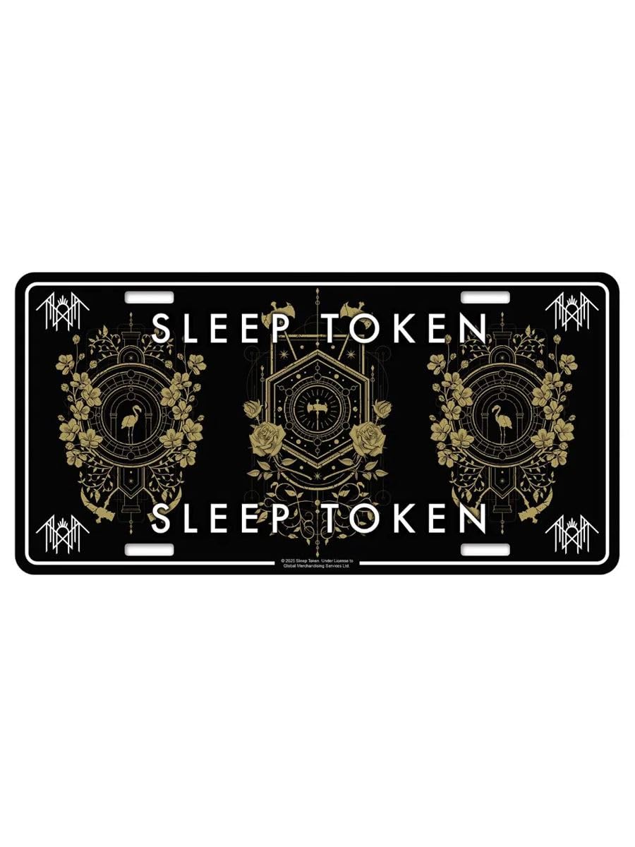 Razamataz Multicolour Sleep Token Even In Arcadia Sigils American Style Number Plate