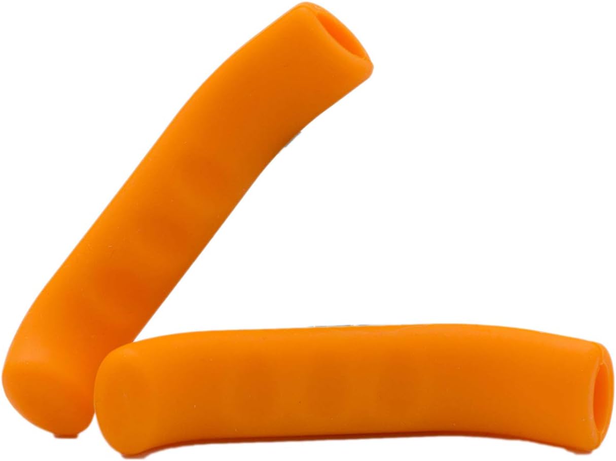 MILES WIDE Sticky Fingers Brake Lever Grips - Covers, Orange - OGSFV2.0