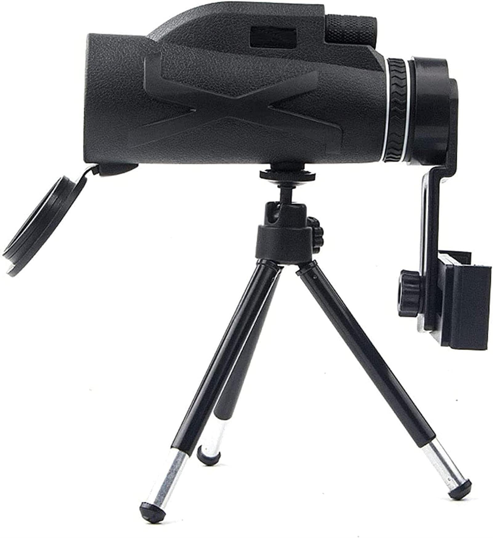 Monocular Telescope, Focusing Zoom HD Waterproof Monocular Telescope with Carrying Bag Phone Adapter Lens, Lightweight Monocular for Bird Watching