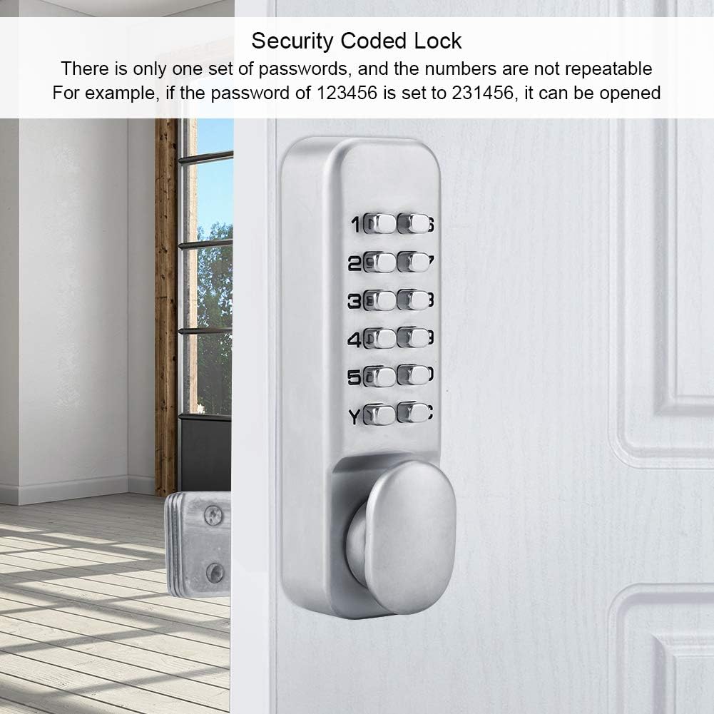 Zerodis Mechanical Code Lock Instruction Manual (Model: Zerodisibwgu1so78)