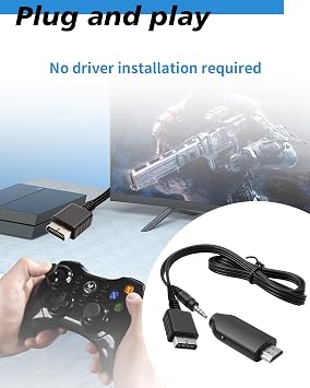 PS1/PS2 HDMI Adapter Cable 100cm/39.37in Supports 720P/1080P Output HD Video Converter Cord for Playstation 1/2/Slim PS2 Game Consoles HDTV TV Monitor Projector Multimedia Interface HD Link Cable