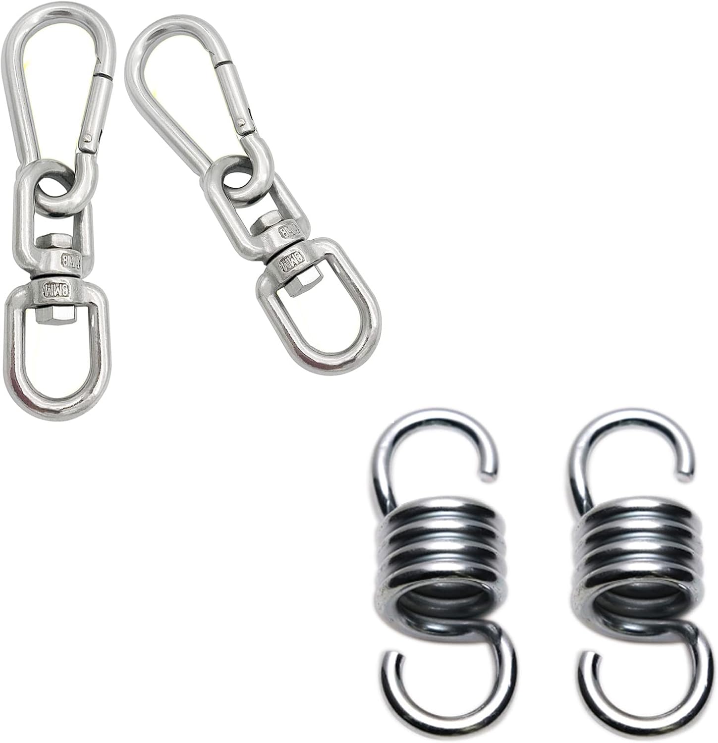 MIKMAYTOO Swivel Ring Double Ended Swivel Eye Hook & Heavy