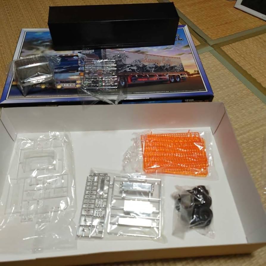 Amazon.co.jp: アオシマ 1/32 大型デコトラ 伊呂波丸 : おもちゃ