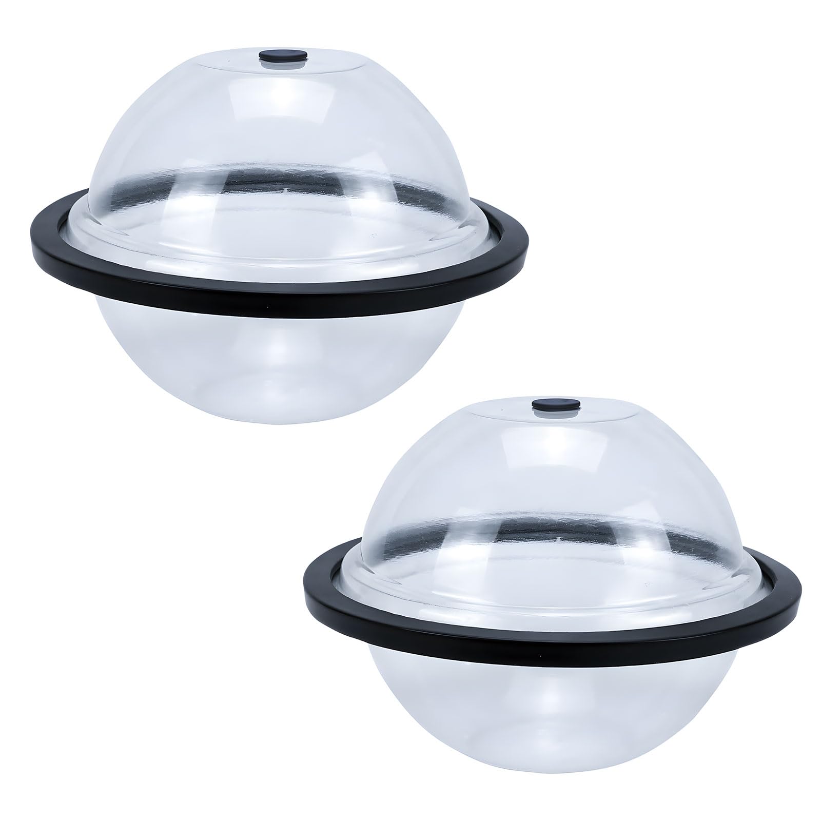 Bandeja esférica de bolas de hielo para enfriar bebidas y agua de baño con construcción resistente de PET y tamaño para uso diario, bandeja flexible de bloque de congelación