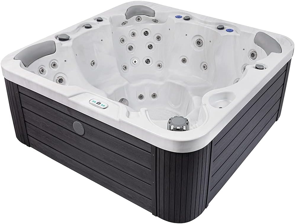 Bueno Spa Jersey 6 - Person 46 - Jet Hot Tub,Ice White