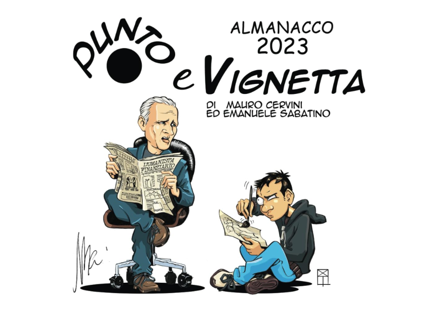 Punto e Vignetta di M. Cervini ed E. Sabatino: Almanacco 2023