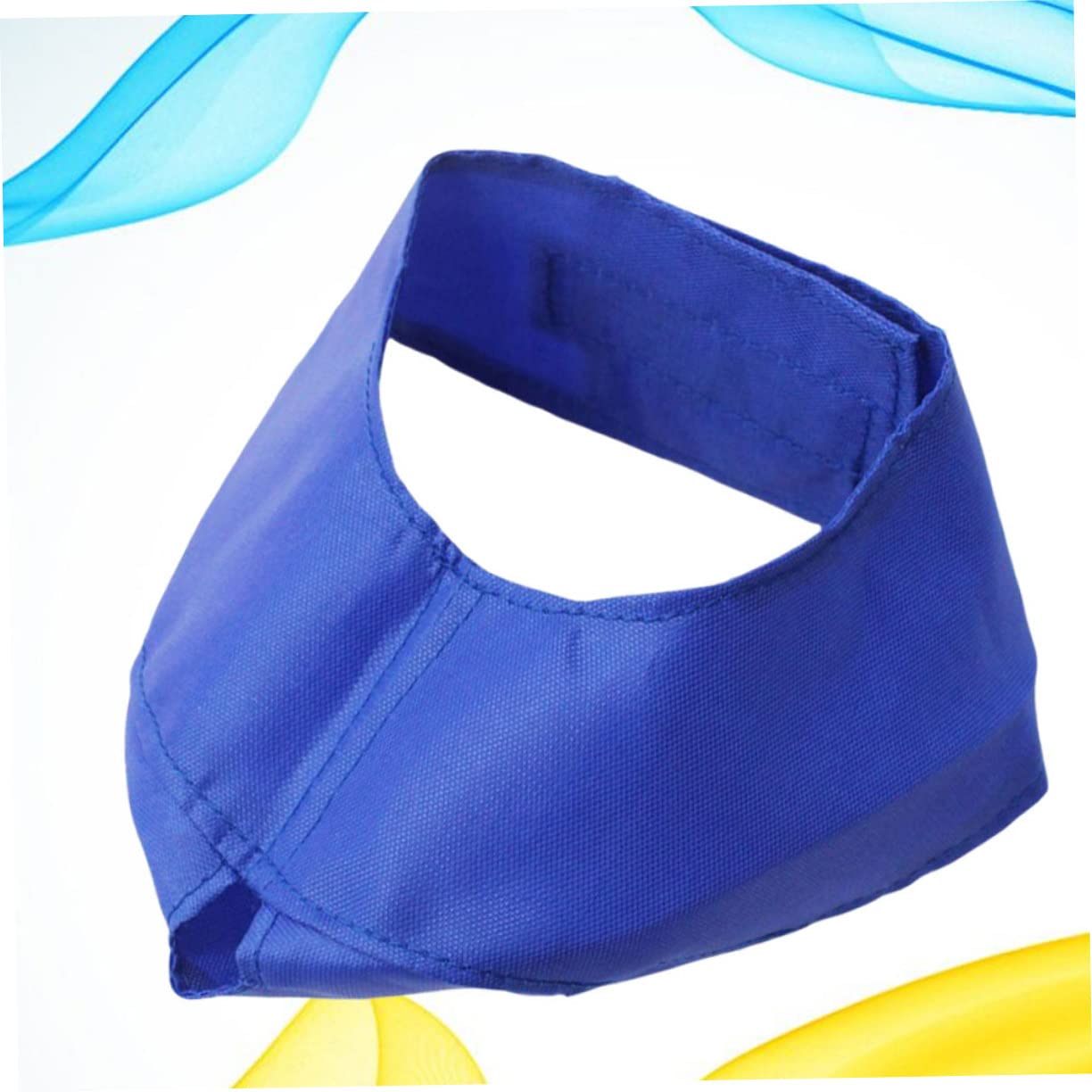 COLLBATH Bissfeste Katzenaugenmaske aus Nylon mit Kleinem Lochdesign und Kleinem Tragbare Augenklappe für Katzen und Hunde bei Maniküre und Baden