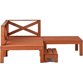 Amazon.co.jp: ウッドデッキ 天然木 キット 7点セット 0.75坪