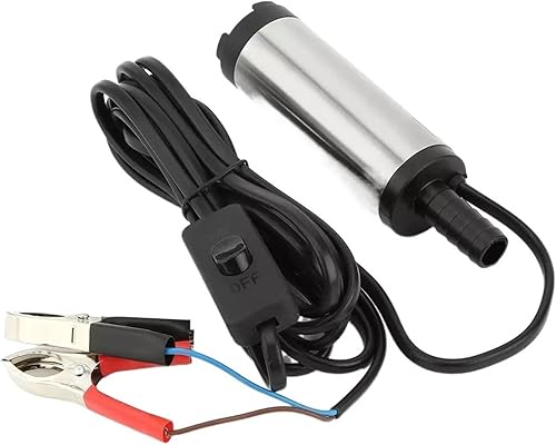 Miniatura 2 de Bomba sumergible pequeña ajustable 12V 1.496 in Bomba de transferencia de combustible eléctrica Bomba sumergible de reabastecimiento de combustible