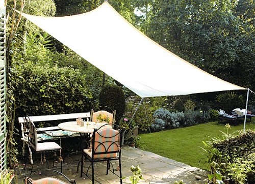 Preisvergleich Produktbild Viereck-Sonnensegel Polyester 250x300 cm