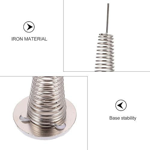 Miniatura 7 de EXCEART 10 piezas de tablero de instrumentos de juguete base de muñeca base de resorte del tablero de instrumentos del coche cabeza oscilante de