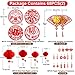 68PCS Chinese New Year Decorations 2025 - Lunar New Year Decor Red Paper-cuts Lanterns Dragon Red Envelopes Spring Festival Couplets Lucky Hanging Ornaments Window Stickers Chinese Knots Red Tassels
