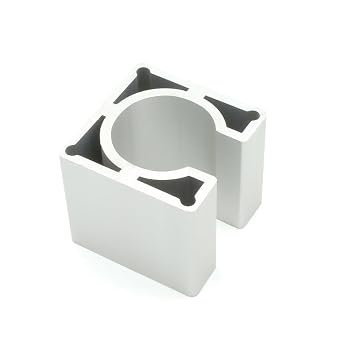 RATTMMOTOR 3Pcs Nema23 Stepper Motor Mount,57 Stepping Motor Mounting Bracket Aluminium Alloy Clamp Holder Support Base Fixed Seat for CNC Router Engraving Milling Machine Acessories 57x57x50mm