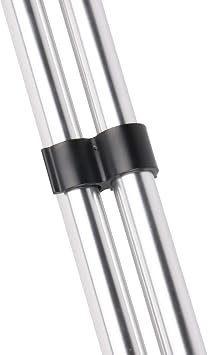 XGEAR Adjustable Bimini Top Rear Support Poles, Universal Fit for 3-4 Bow Bimini Top, Marine Grade Aluminum Pole