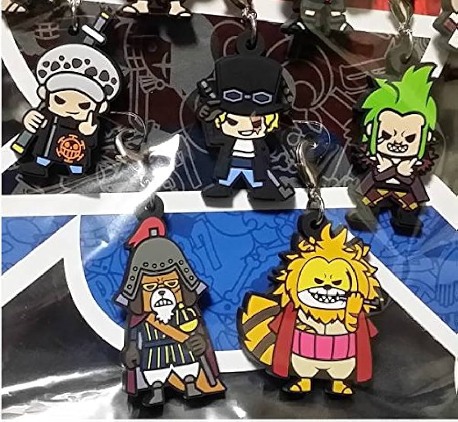 ワンピース ONE PIECE ルフィ シャンクス エース タオル キーケース⚓ ワンピース ONE PIECE ルフィ シャンクス エース タオル キー