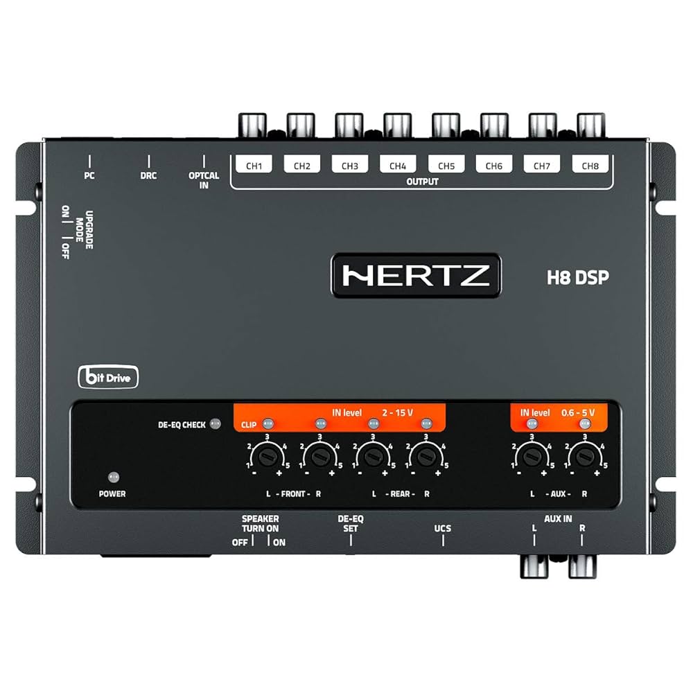 HERTZ H8 DSP プロセッサー Amazon.co.jp: HERTZ H8 DSP プロセッサー : 車＆バイク