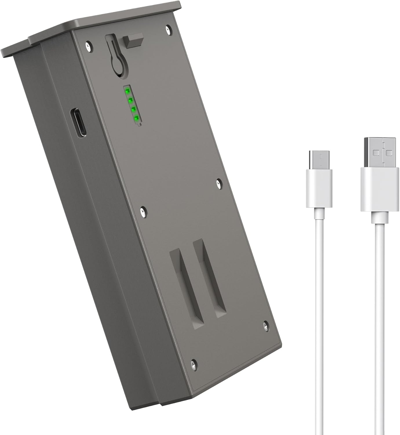 Upgraded Rechargeable Hunting Camera Battery Compatible with Reveal X, XB, SK, X Gen 2.0, X Gen 3.0, X Pro, X Pro 3.0 (6000mAh, with LED Battery Meter) (1pcs)