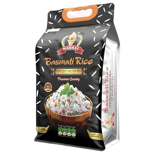 Mashal Basmati Rice 1121 Arroz de grano extra largo