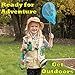 OzBSP Kids Outdoor Adventure Kit. Kids Explorer Kit. Nature Exploration Toy for Boys Girls. Bug Catching Pack. Safari Vest & Hat Costume, Binoculars