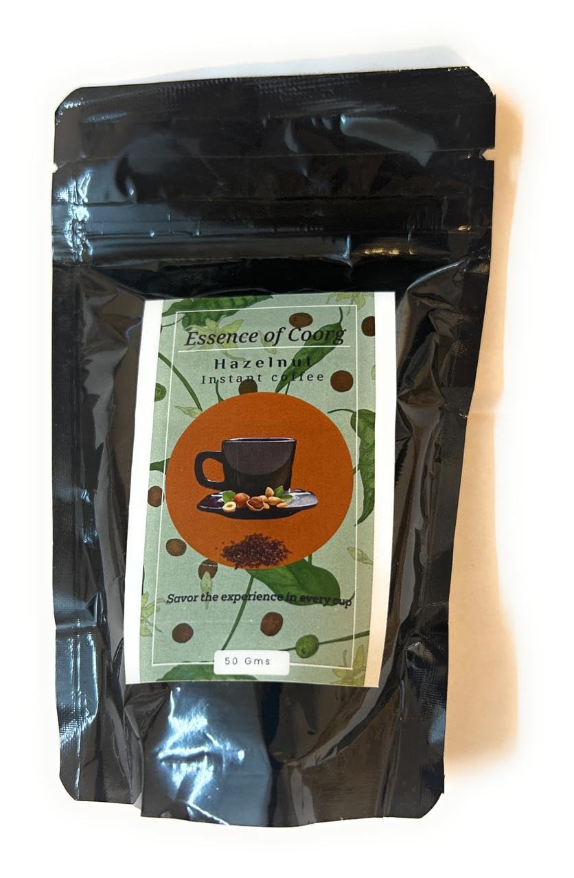 Essence of Coorg-Instant Coffee-Hazelnut Flavour-50 Gms (B0DJ2Z76DF) Amazon Price History, Amazon Price Tracker