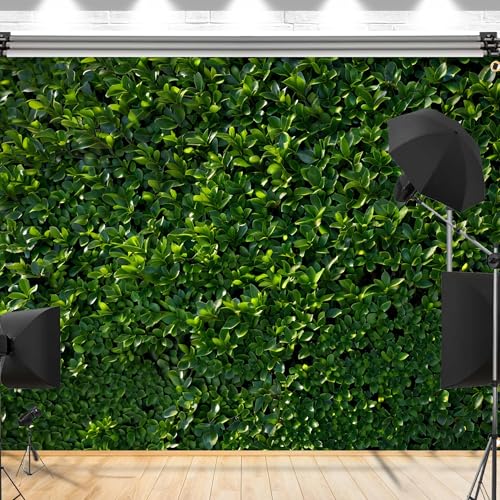 Fondo Fotográfico Verde Hoja 8x6FT para Eventos miniatura 6