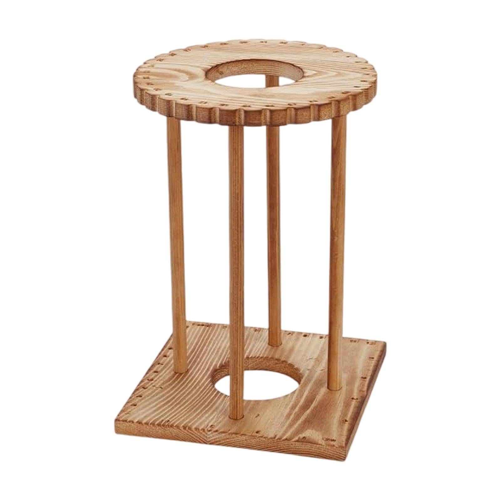 Disque en bois pour tresser des bracelets sans nœuds et réussir vos DIY