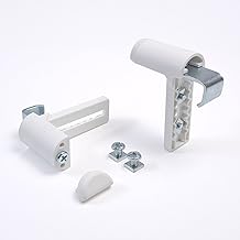 ps FASTFIX-Klemmträger UNIVERSAL (2 Stück) für Rollos, Doppelrollos, Kassettenrollos, Duo-Rollo und Jalousien - Montage ohne Bohren direkt auf dem Fensterflügel