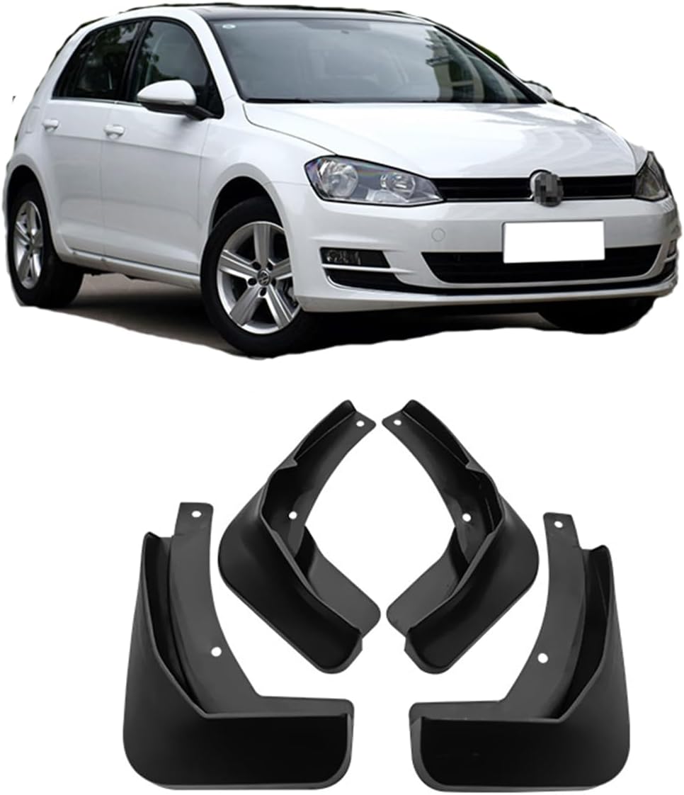 Car Mud Flaps Mudguard for V-W Golf Sport Van 2016-2020 Front and Rear Mudflaps Splash Guards Heavy Duty Flares 4-PC Auto Accessories,Send 1 Car Wash Towel,2016~2018