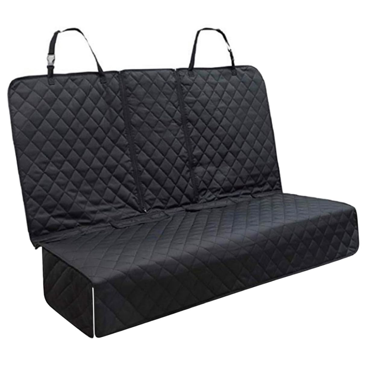 Alfombrilla para Asiento de Coche para Mascotas Cojín Trasero Práctico y Duradero para Perros y Gatos Diseño Sencillo y Protector Resistente al Agua Compatible con Cinturón de