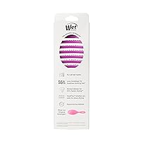 Vista 12 de Wet Brush Cepillo para Cabello de Secado Rápido, Morado, Diseño Ventilado y Cerdas Suaves HeatFlex, Seguro para Secado con Secador, Mango Ergonómico