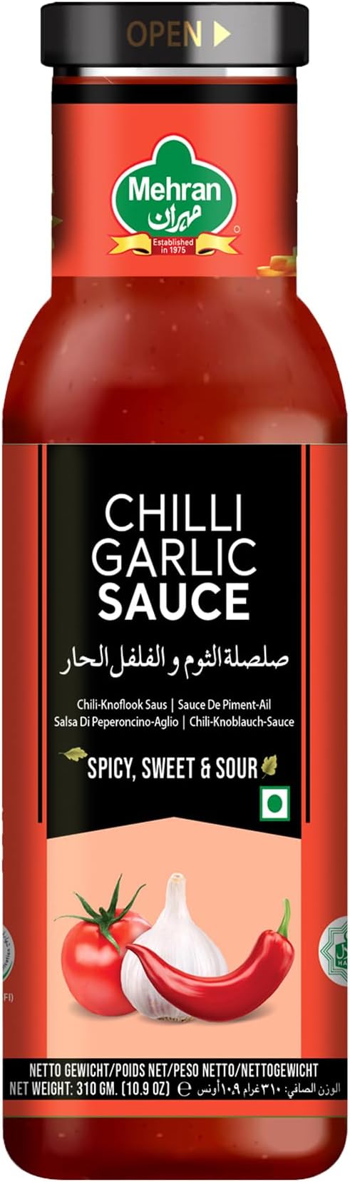 Mehran Chili Garlic Sauce - Red