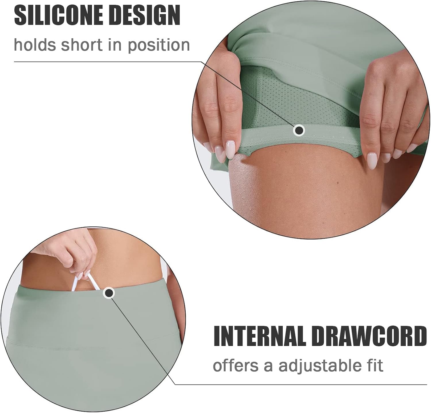 BALEAF Women's Tennis Golf Skort High Waisted Athletic Pleated Skirts 4 Pockets Running Sports Workout 13" : Clothing, Shoes & Jewelry