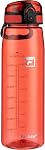 Fanhaw 32 oz Tritan Water Bottle with Chug Lid - Clear, BPA-Free, Lightweight, Wide Mouth, Leak-Proof, Perfect for Gym, Travel, School, Office, and Sports (Clear & Black)