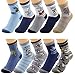 Deer Mum 6 Pairs Boy's Cartoon Dinosaurs Pattern Socks(4y-7y)