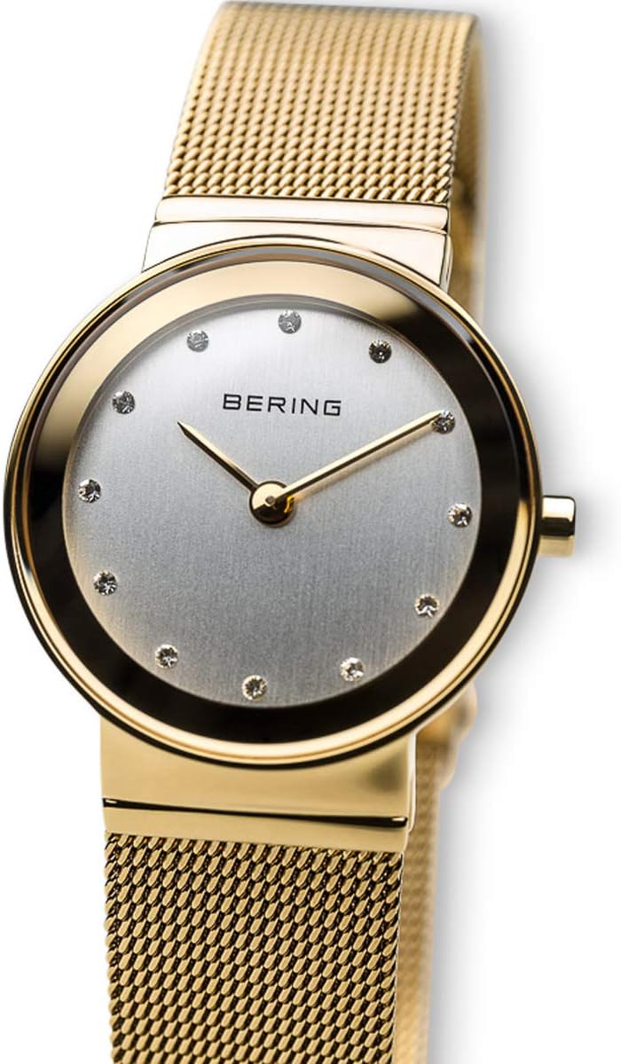 Bering Women's Quartz Movement Watch - Classic Collection with Stainless Steel and Sapphire Glass 10126-XXX