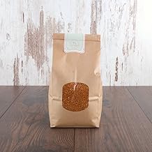 süssundclever.de® Organic Brown Millet, Whole Grain, 1.8 kg, from Germany, Wild Millet, Plastic-Free and Ecologically Sustainably Packaged