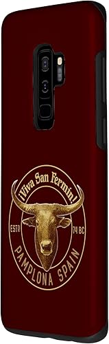 Miniatura 2 de Galaxy S9+ Run With The Bulls Pamplona Viva San Fermin Spain Adventurer Case