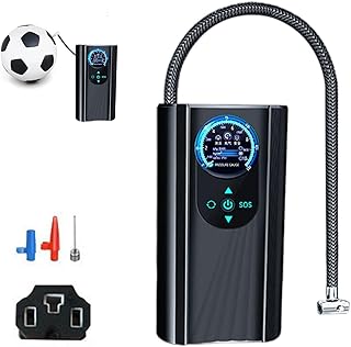 ar portátil | ar portátil para encher pneus com display digital,Bomba ar desligamento automático 12 V CC com luz LED para carro, bicicleta, bola, Iscork