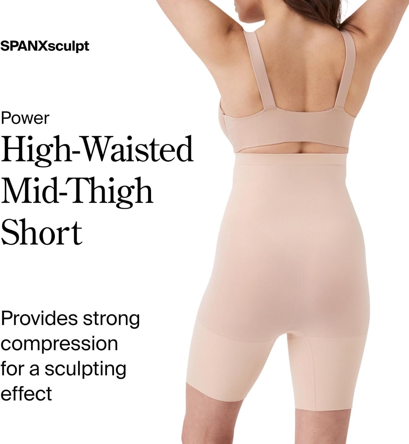 POWER GUARD ブラック ショーツ 3L(女性用　women) Shapewear bodysuit with opening at the bottom - Black - Sz