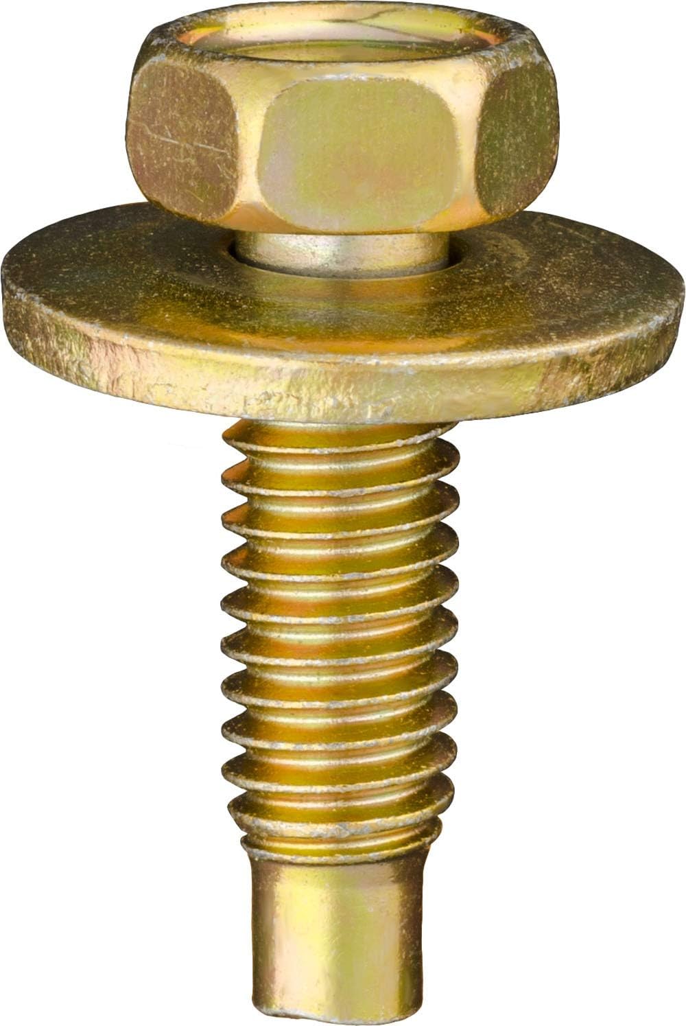 25 Hex Head Sems Body Bolts 5/16"18 X 11/16" Industrial