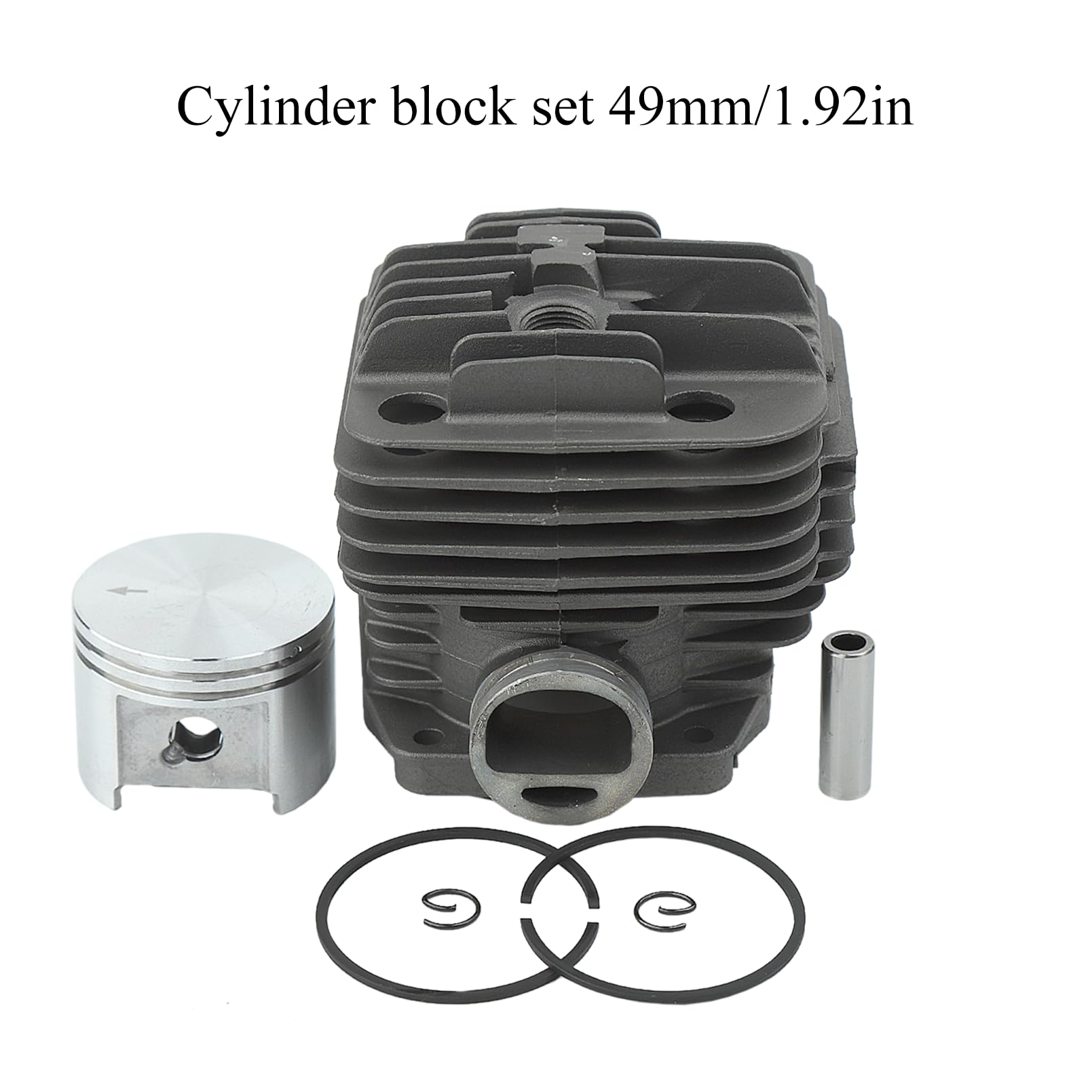 49mm Cilindro Pistone Kit per Stihl TS400 Aria Filtro Carburante Paraolio Motosega Sostituire Parti 4223 020 1200 4223 141 0300