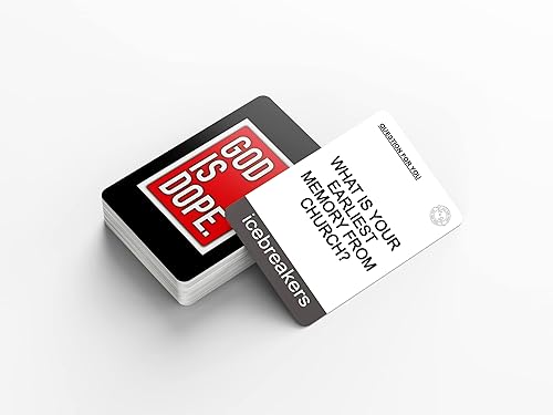 Miniatura 5 de God Is Dope - Iniciadores de conversación cristiana, regalos cristianos divertidos para provocar el pensamiento, preguntas y preguntas bíblicas,