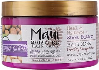 Shea Butter Hair Mask 12 Ounce (Pack of 2)