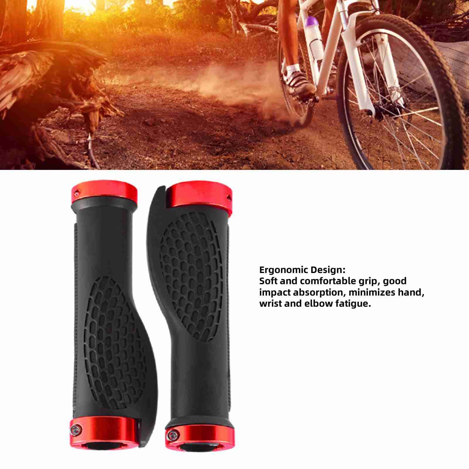 ENLEE XR-20 Poignées De Guidon De Vélo Design Pour BMX, Montagne, VTT, Plage Cruiser, Scooter