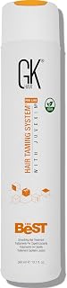 GK Hair The Best Keratin Treatment: Professional Brazilian Blowout Smoothing for Frizz-Free, Silky Straight Hair - 10.1 Fl Oz
