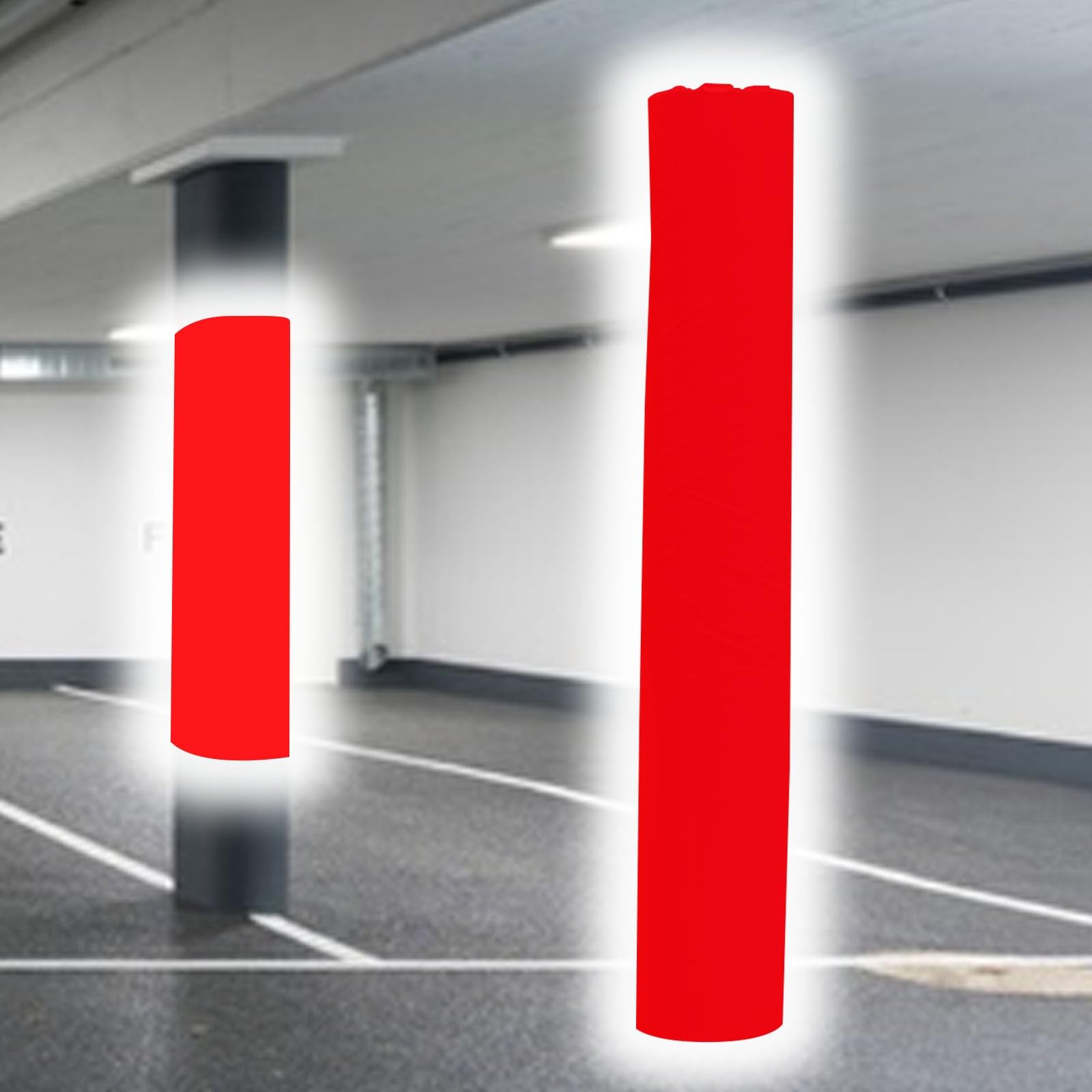 Cuscinetti di sicurezza resistenti blu per attrezzature da fitness, spessore 50 mm, imbottitura per pali sportivi, protezione completa per una maggiore sicurezza dei giocatori