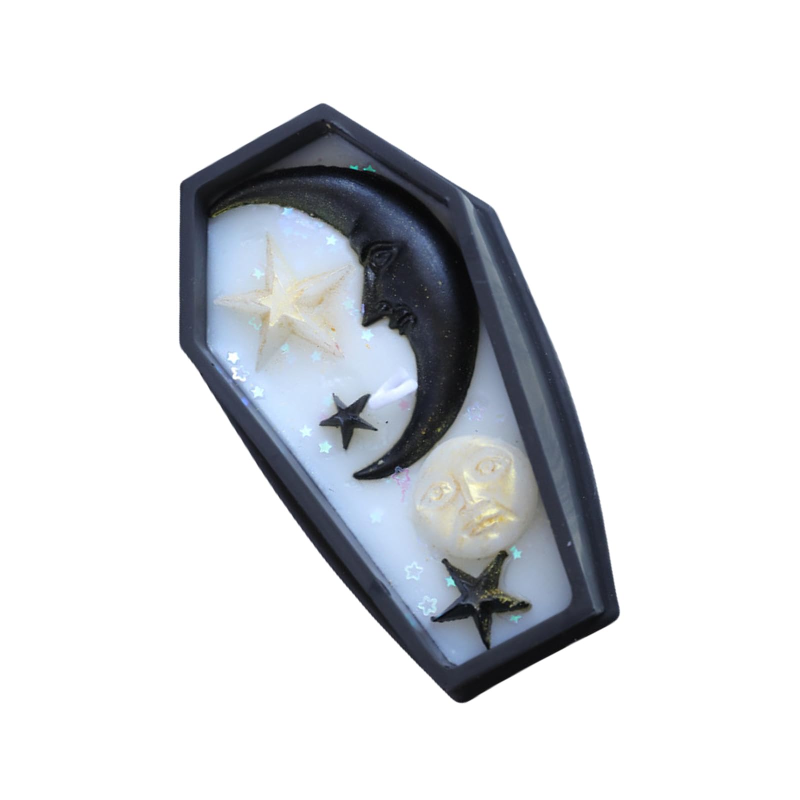 Hsioluted Vampires Themed Coffins with Fragrances Function Plant Blend Scented for Halloween Holiday Decoration Skull Tombstone Halloween