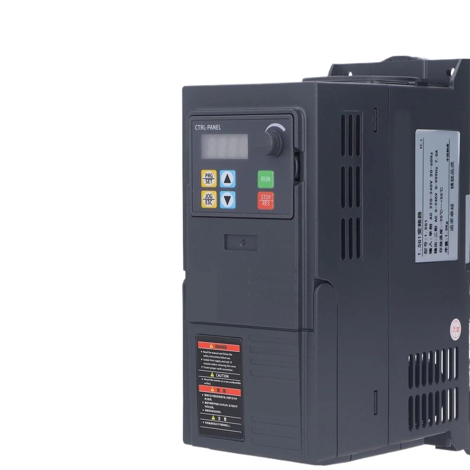 220 V, 380 V, ekonomiczny przetwornica częstotliwości VFD, 1,5/2,2 kW, 3 kW, 4 kW, 5, 7, regulator prędkości silnika (320-2,2 kW, 1ph220v-3ph220v)